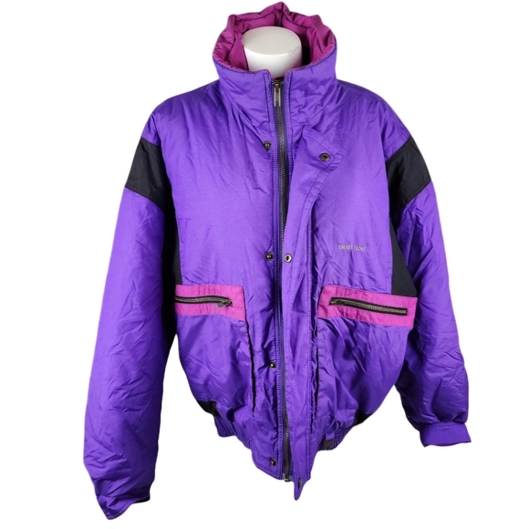 Sunice Other - Vintage 90s Sunice Ski Bomber Jacket  Snowboard Winter Purple Size Medium